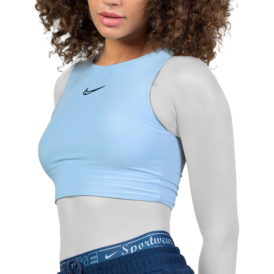 کراپ ورزشی زنانه مدل آستردار کد 12511