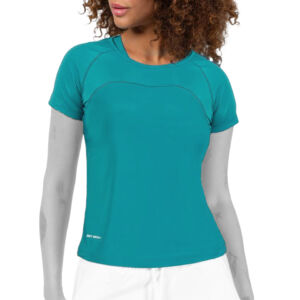 تیشرت ورزشی زنانه برش دار کد 12612