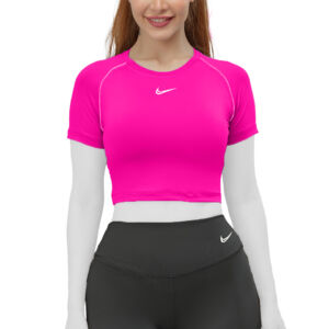 کراپ ورزشی زنانه مدل مغزی دوزی نایکی Nike کد 12642